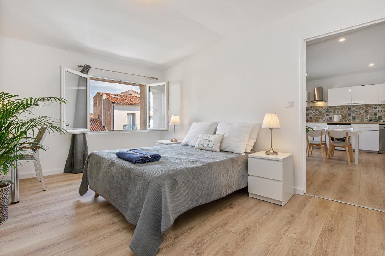 Flamingo Center Clemenceau Apartment Beziers Bagian luar foto