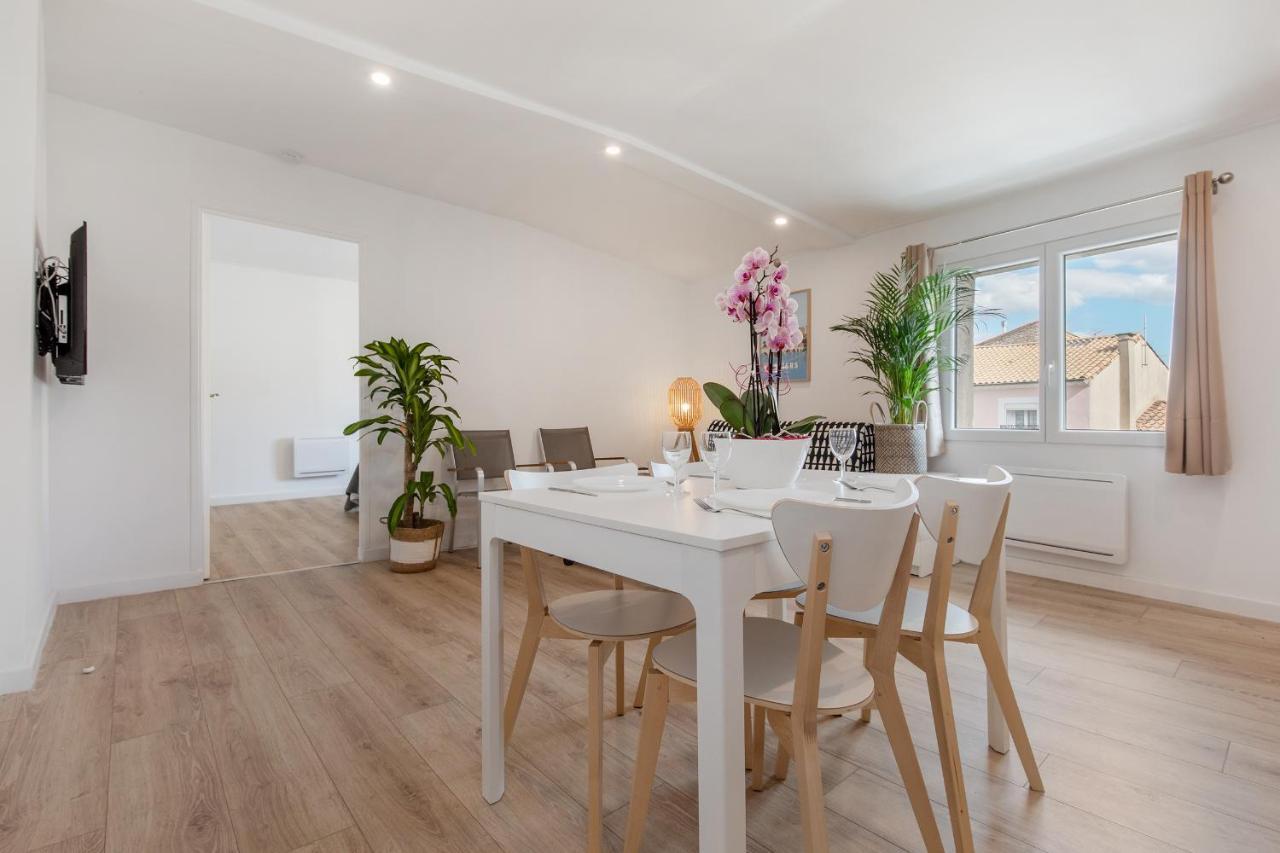 Flamingo Center Clemenceau Apartment Beziers Bagian luar foto