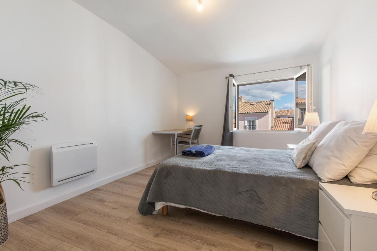 Flamingo Center Clemenceau Apartment Beziers Bagian luar foto