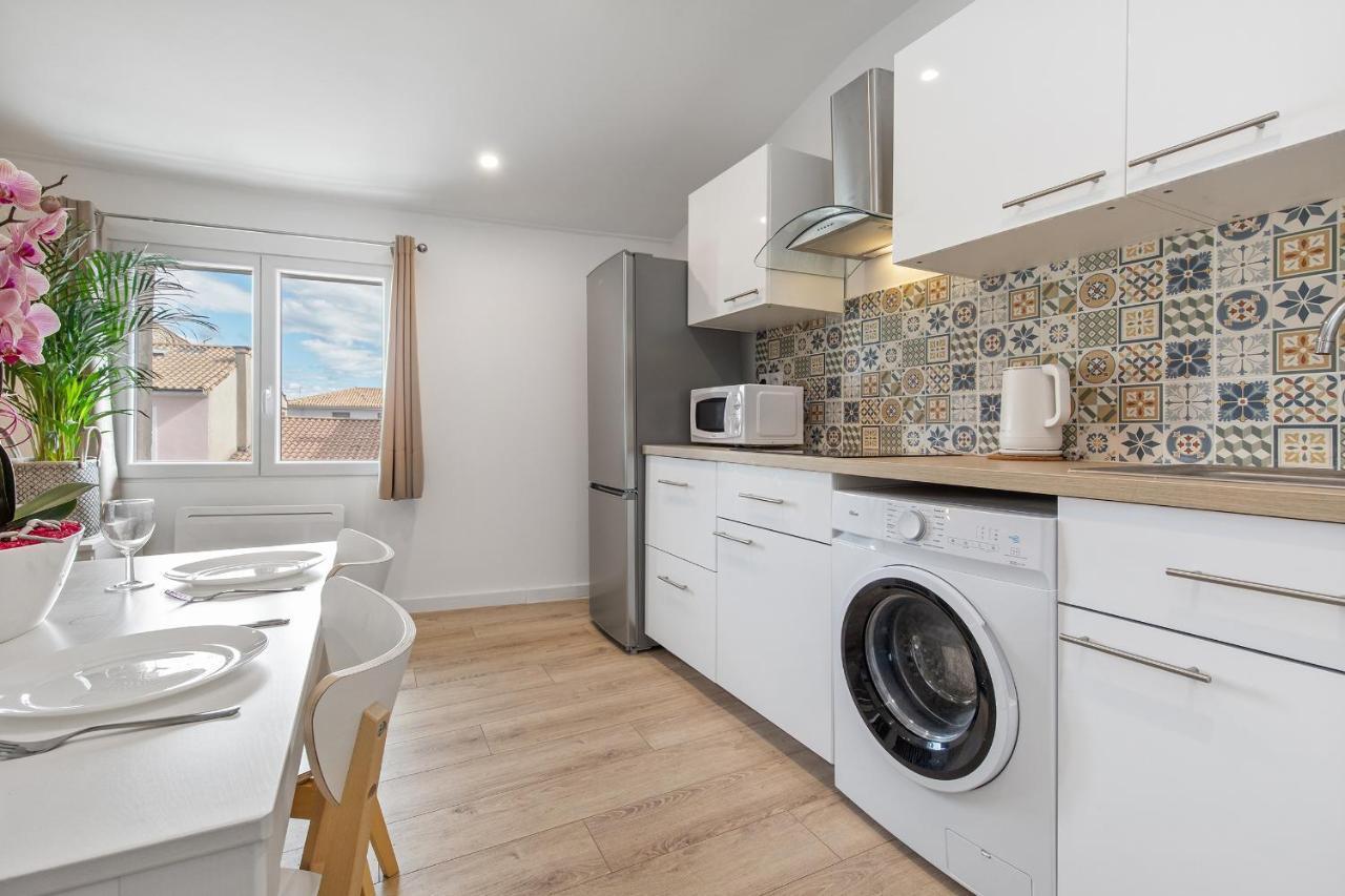 Flamingo Center Clemenceau Apartment Beziers Bagian luar foto